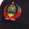 CCCP USSR National Emblem Style Baseball Cap Unisex Black Red Cotton Snapback Cap