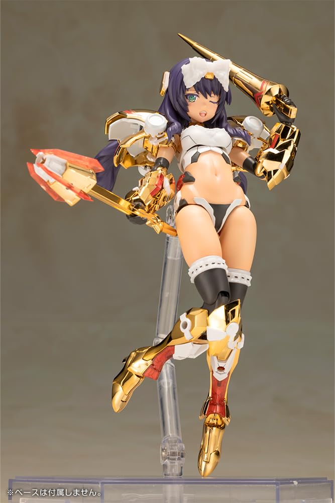 Kotobukiya Frame Arms Girl Дурга (Золотой Риттер) - Пластиковая модель без масштаба, высота около 165 мм