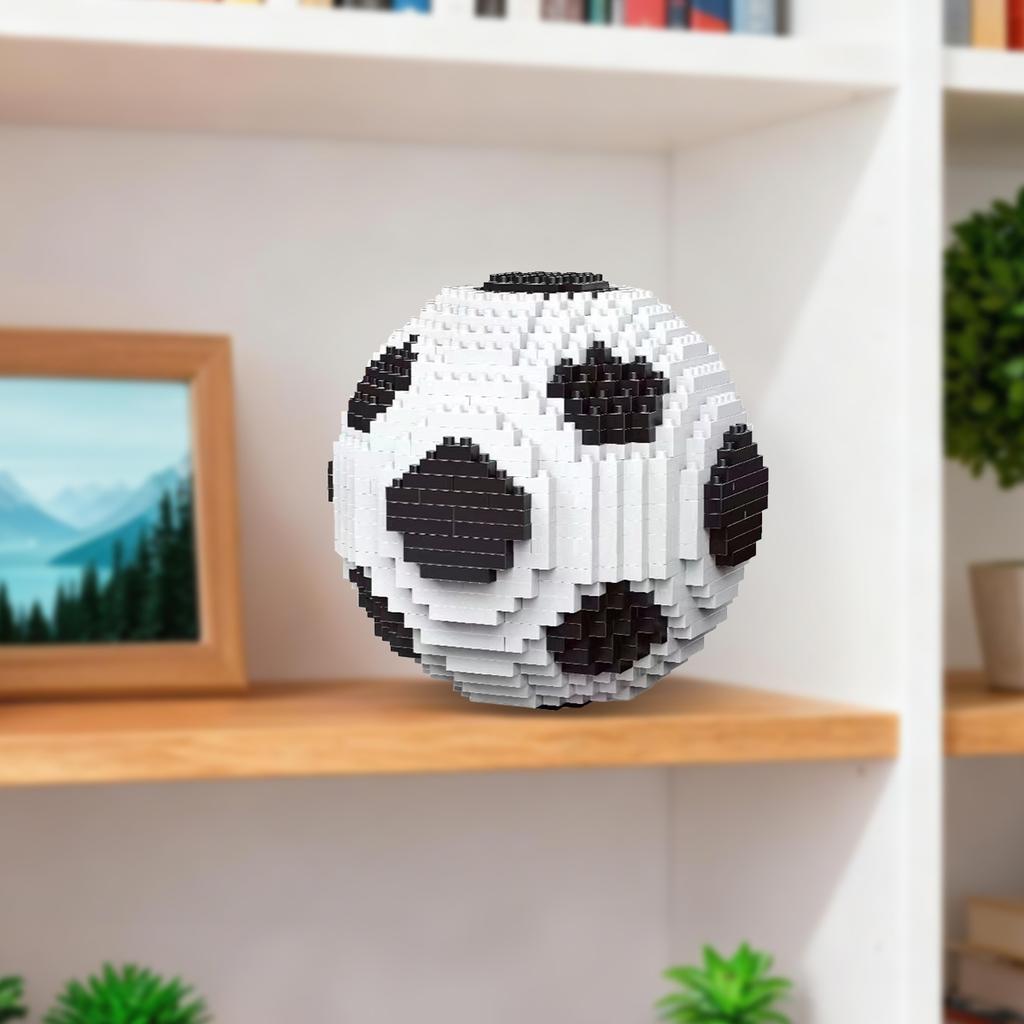 Мини Строительные Блоки Модель Спортивного Мяча Набор для Сборки DIY Микро Кирпичи Футбол Образовательная Головоломка Коллекционная Декорация Подарок для Детей Игрушки
