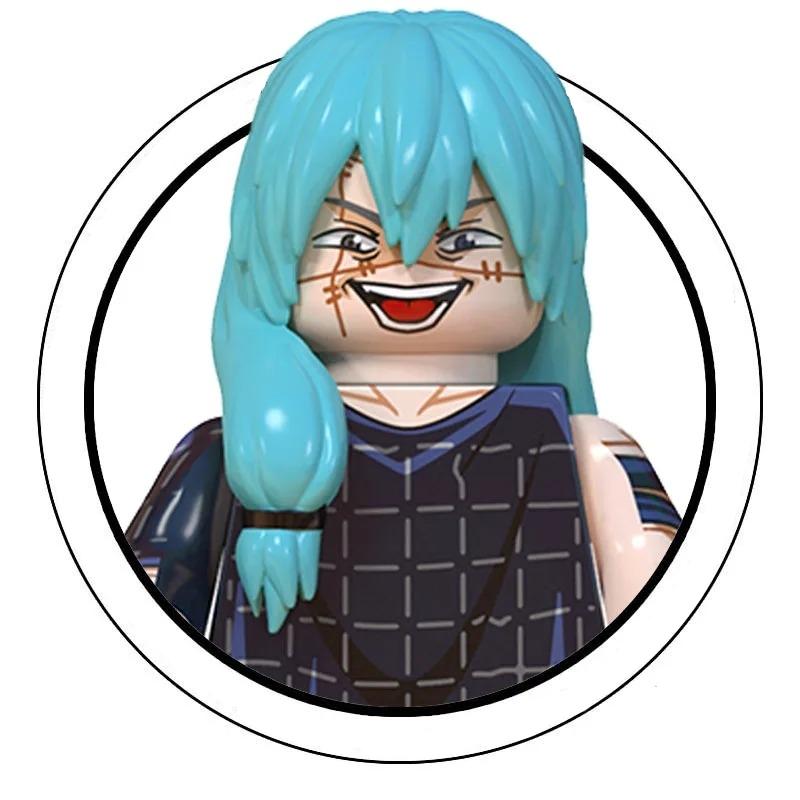 WM6202 WM6201 WM6200 WM6140 WM6139 Магическая битва Строительные блоки Мини-фигурка Итадори Юдзи Годзё Сатору Рёмен Подарки Игрушки