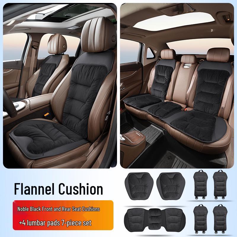 Mazda CX3/CX4/CX5/Atenza Car Seat Cushion with Flannel Lumbar Support