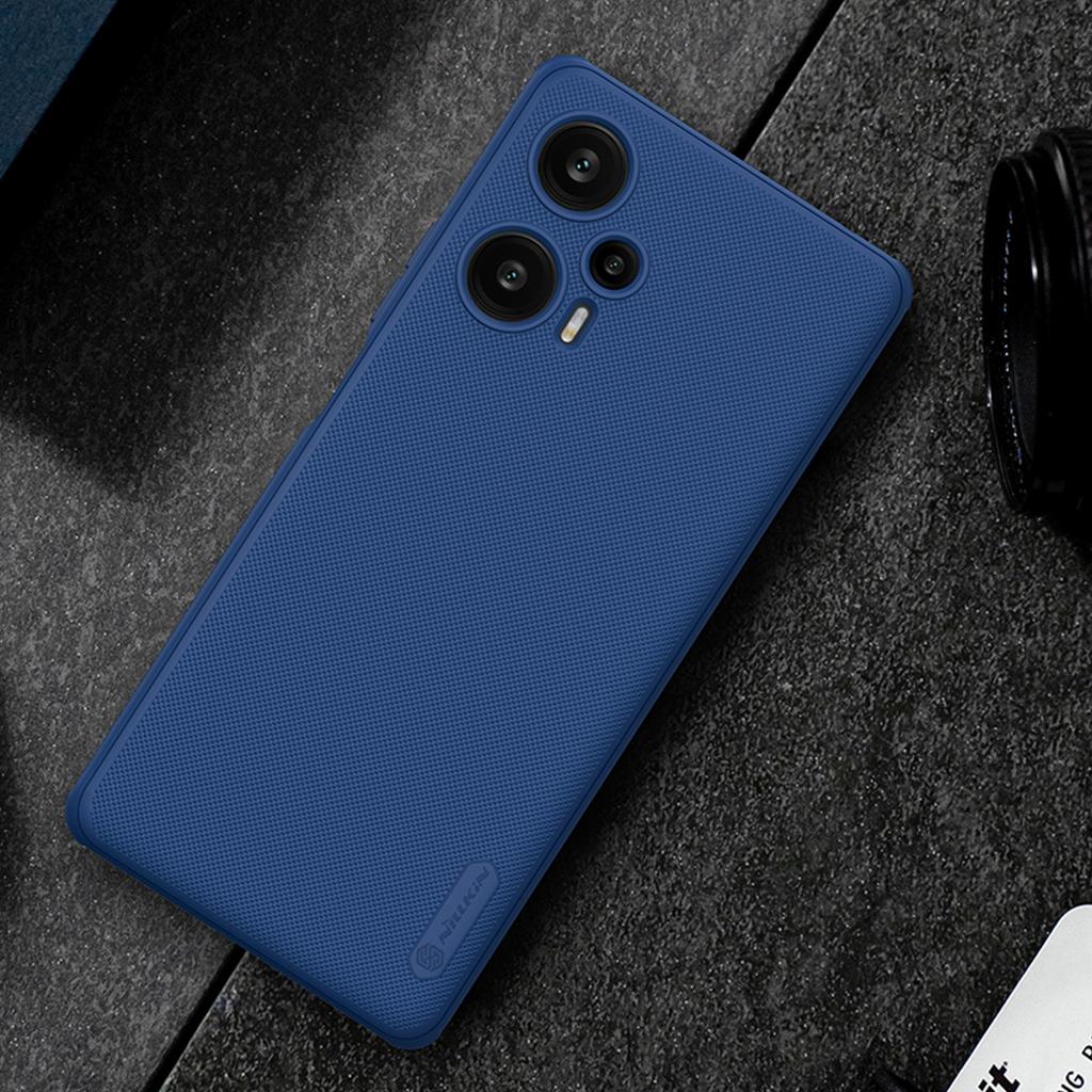 Чехол Nillkin Super Frosted Shield Pro Rugged для Xiaomi Redmi Note 12 Turbo/Poco F5 - черный