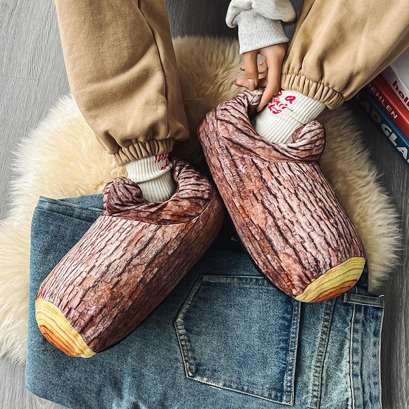 Модные тапочки-гамбургеры для пар, мужские дизайнерские забавные тапочки, удобные, мягкие, теплые, мужские тапочки, зимние меховые тапочки для дома