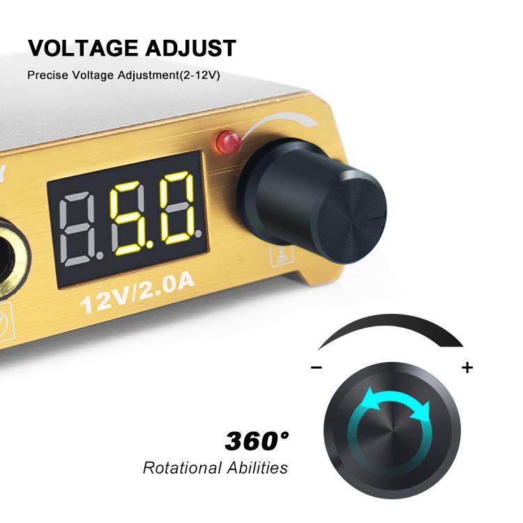 Источник питания для мини-тату Цифровой источник питания для ЖК-дисплея Поставщик татуировок