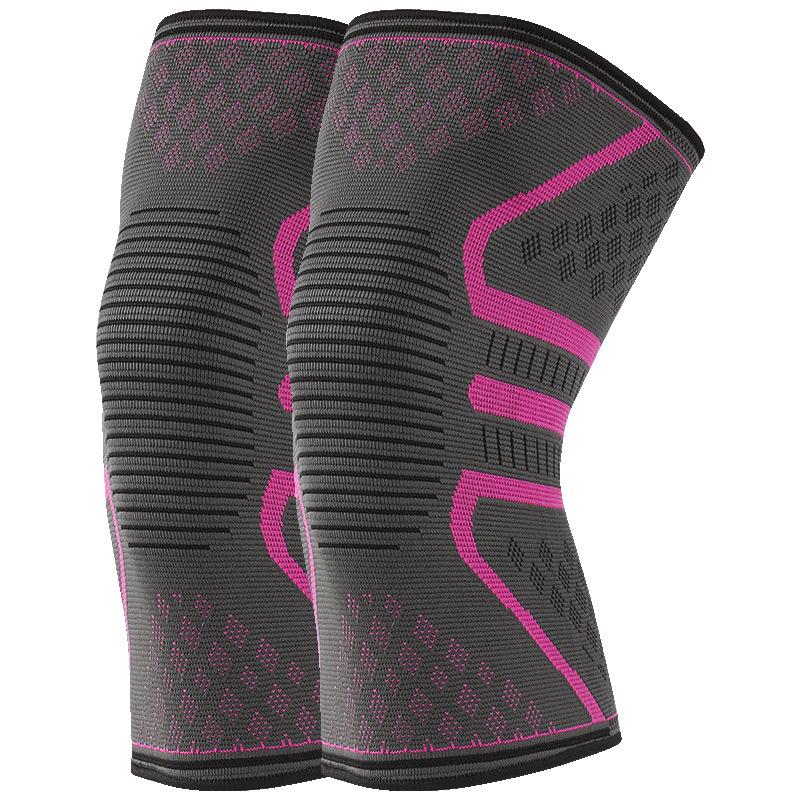 Спортивные наколенники, баскетбол, бадминтон, фитнес, теплая мужская велосипедная защитная экипировка, нейлоновые наколенники оптом для женщин