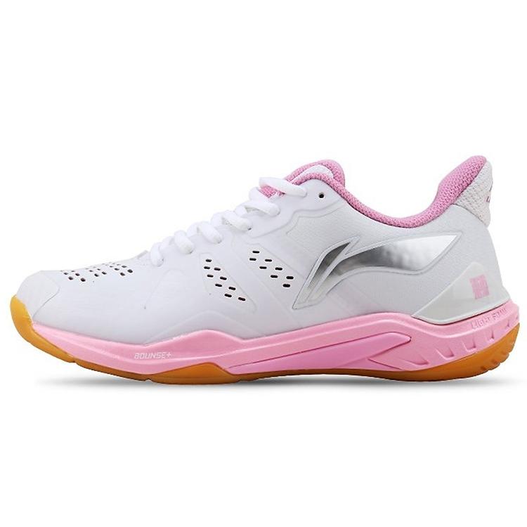 Li Ning Cool Shark Амортизирующие Дышащие Износостойкие Нескользящие Низкие Бадминтонные Кроссовки Женские AYAR034-2