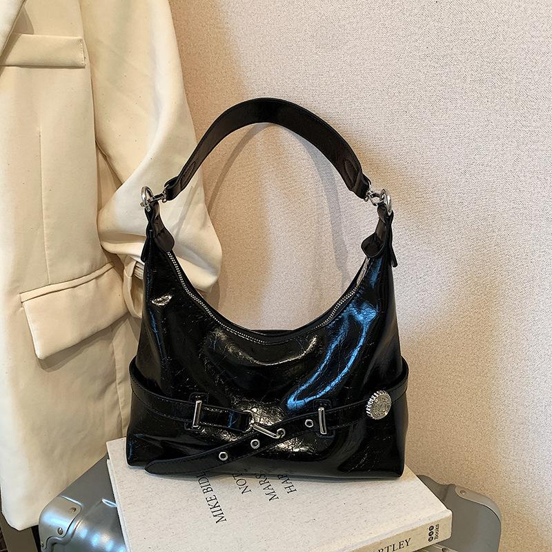 Премиальная ретро сумка подмышку женская новая модная сумка через плечо для通勤 нишевая сумка-мессенджер для通勤