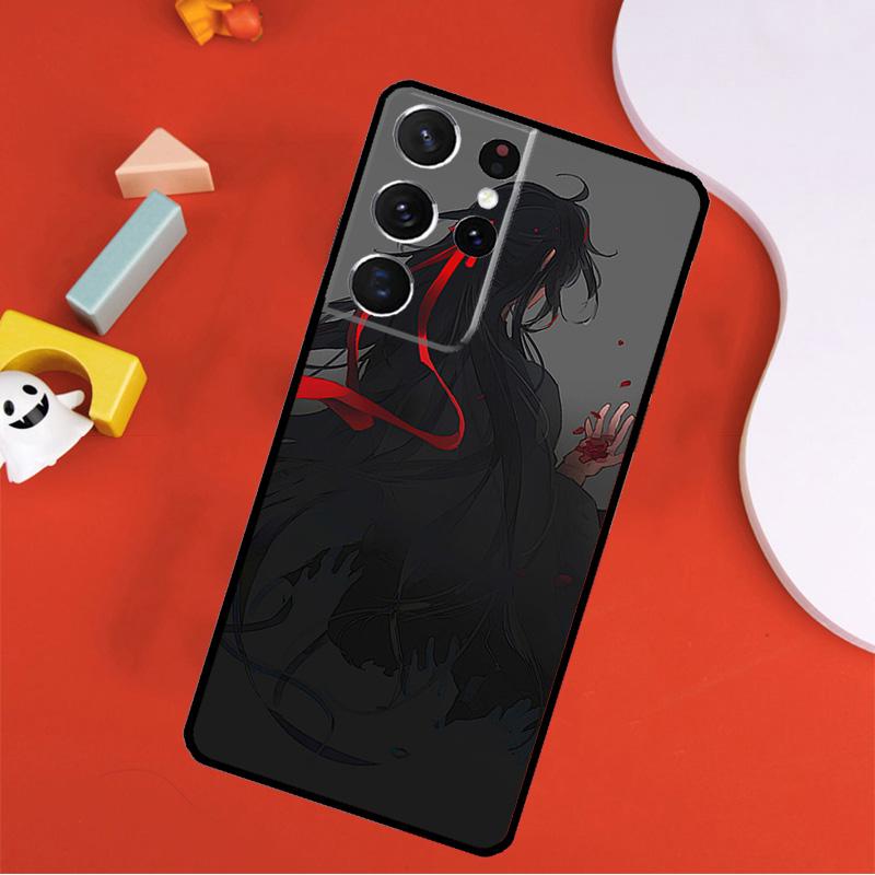 Мультяшный чехол для телефона Mo dao Zu shi Для Samsung Galaxy S25 Ultra S9 S10 S20 S21 FE S22 S23 S24 Plus S24 Ultra