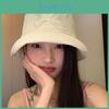 Trendy Korean Style Cute Fisherman Hat For Women Adjustable Uv Protection Lightweight Fabric