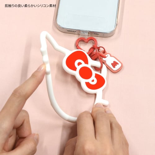 Gourmandies Sanrio Character Multi Ring Plus Silicone Bracelet Hello Kitty SANG-380KT