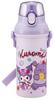 Skater Direct Drinking Water Dishwasher Made In Sanrio Kuromi Fancy Snacks Children's Bottle, Plastic, 480ml, One-Push Opening, Safe, Japan, & Sweets,