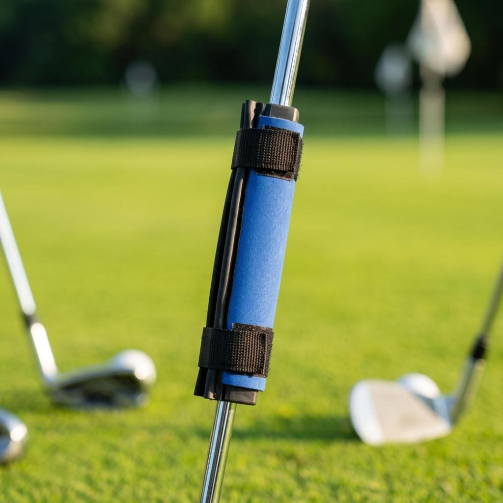 Golf Swing Training Weight Non-Slip Club Shaft Attachment Compact