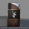 Luxury Wood Grain Deer Phone Case for Samsung Galaxy S26 S25 S24 S23 S22 S21 FE Ultra Plus Fashion Phone Cases Carcasa Fundas