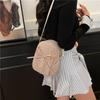 Japanese ins women's fashion 2025 casual lightweight messenger bag Korean version of simple trend niche design small square bag