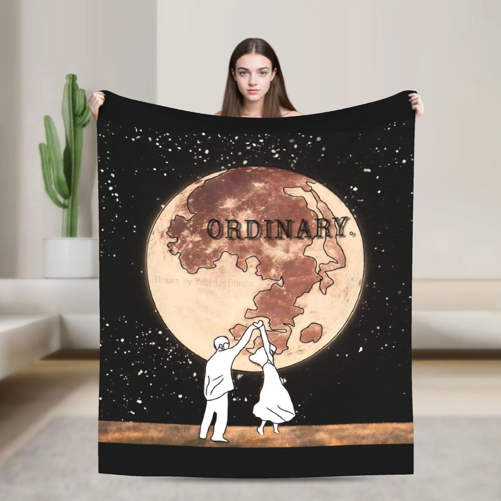 Alex Warren Rapper Blanket Decorative Flannel Bedding Throws For Home Decor Warm Soft Custom DIY Quality Bedspread