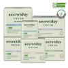Secretday Organic Vegan Sanitary Napkin Fresh 6 Types, Choose 1 (long Panty Liner/small/medium/large/super Long Overnight/wearable Overnight)
