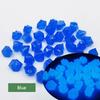 New Outdoor Luminous Stones Glow In Dark Garden Pebbles Fish Tank Decoration Pebble Rocks Aquarium Mix Color 100/200pcs/Bag RR21