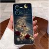 Чехол для телефона Vivo V25 Y35 Роскошный Милый Сердце Любви Кролик Забавный Рисунок Прозрачный Силикон ТПУ Мягкий Корпус Задняя Крышка