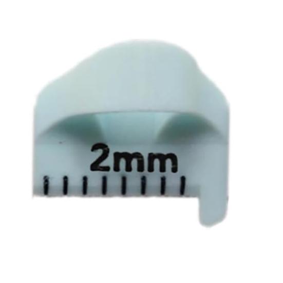 2/3/4MM Sewing Template Finger Ruler DIY Sewing Craft Projects Patchwork 3D Printed Sewing Stencil Tools with Precise Scale Sewing Enthusiasts Gift