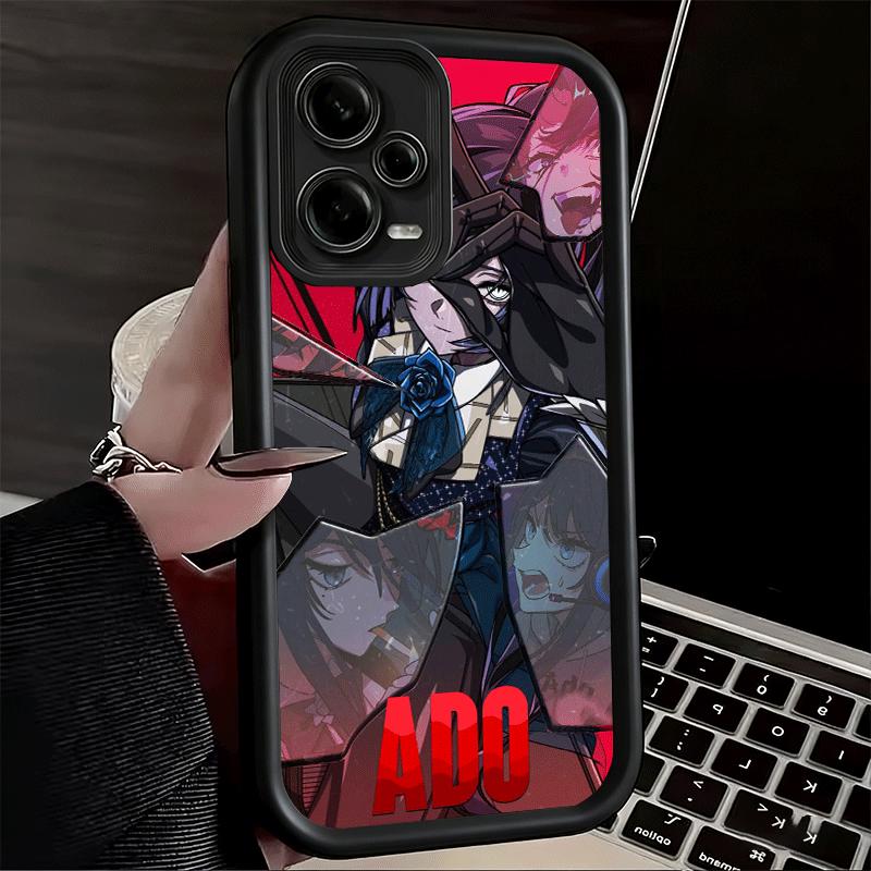 Чехол для телефона для Xiaomi Redmi Note 15 14 13 Pro Plus Ado Мультяшный K-Kyogen X Uta Чехол 12S 11 11S 11T 5G 14S Мягкий силикон Funda