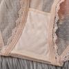 Soft Women Underpants Strap Low-waist Underwear Lace Thongs Mesh Panties Sexy Briefs Lingerie
