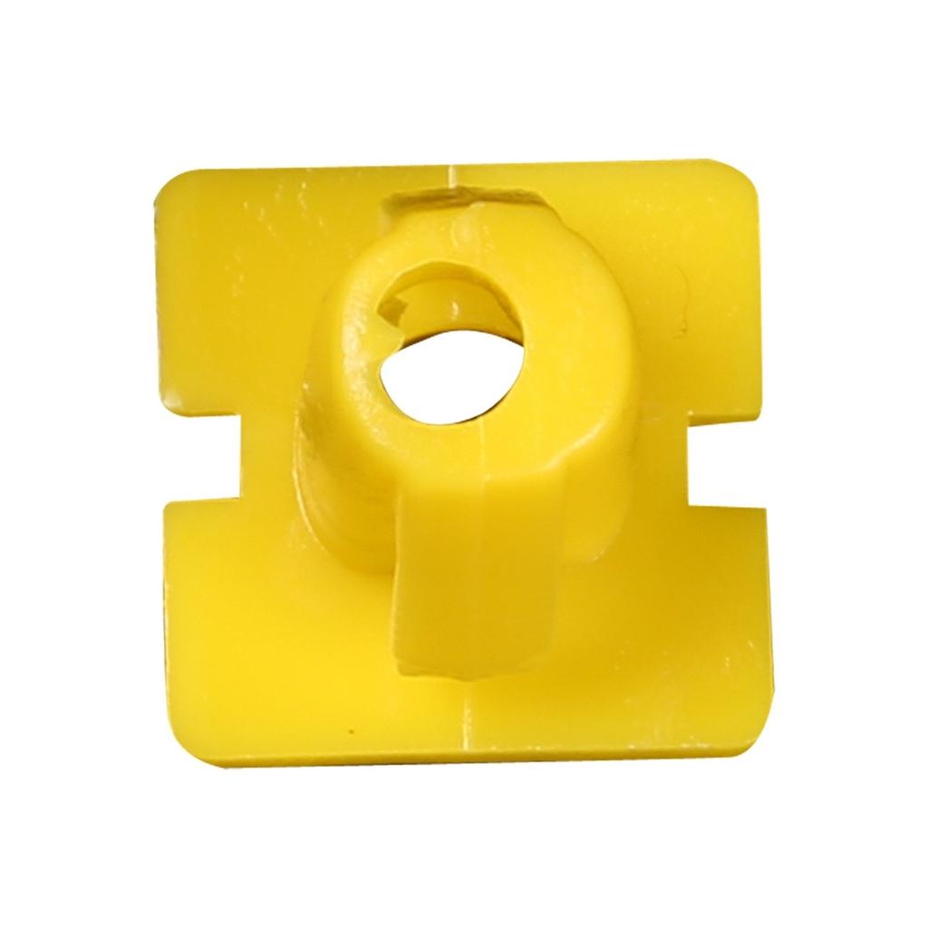 BROSS Auto Parts BCF86 10 Pieces Body Side Moulding Clip, Yellow for 87756-34500 Hyundai