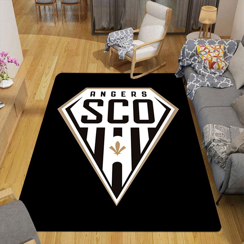 Angers SCO Pattern Rug Floor Mat for Living Room or Bedroom Soft and Comfortable Carpet a Gift for Birthday and Holiday.