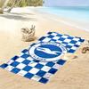 Пляжное полотенце с принтом Brighton & Hove Albion, Большое мягкое быстросохнущее полотенце для пляжа, кемпинга, плавания