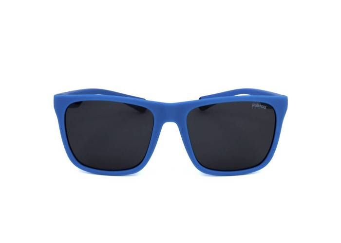 Lunettes de soleil - POLAROID - PLD 2141/S - Matte Blue Black - Unisexe - Protection 3