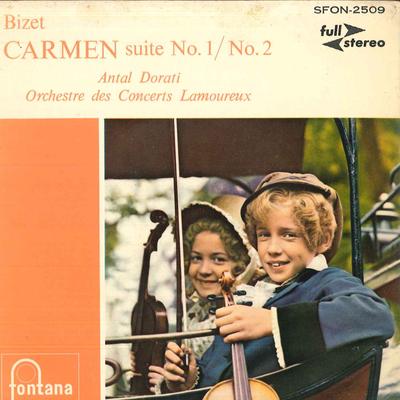 7-дюймовая пластинка ORCHESTRE DES CONCERTS LAMOUREUX - Сюита «Кармен» SFON2509 FONTANA - Япония Классика Б/У