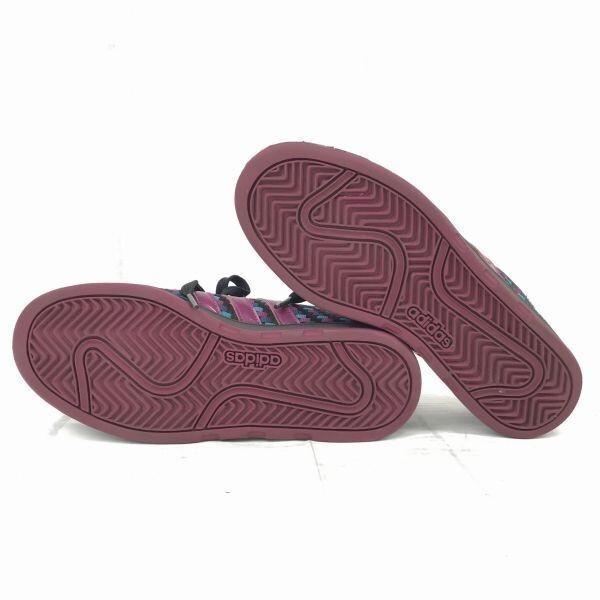 adidas Кеды Superstar плетеные 23.5 черно-фиолетовые подкладка из боа мысок-ракушка 3 полоски(ИСПОЛЬЗОВАЛ)