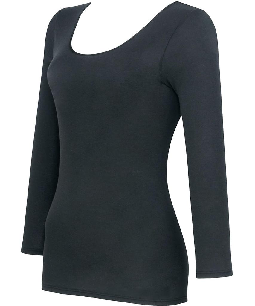 Wacoal CLD329 Хлопковое нижнее белье из органического хлопка Удлиненный размер M Женское 100% (Ткань для тела), Хлопок, Дышащий, Рукав 3/4, Рукав,