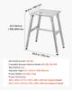 Electric Meat Bandsaw Stand, Floor Stand with Adjustable Height, Stable H-Shaped Frame, Anti-Slip Foot Pads, for Our Bone Saw Machine, Compatible with