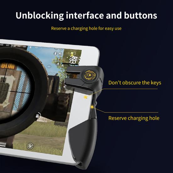 1 пара AKPAD-8K Быстрый отклик Высокий игровой джойстик Сила Потостойкий Вспомогательный Планшетный гейминг