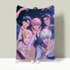 Kpop P-PLAVE Throw Lightweight 240g Flannel Blanket Soft Skin-friendly for Summer Cooling