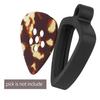 Musiin Guitar Pick Holder Necklace compatible with Fender Dunlop D'Addario Triangle Picks, easy access, suitable for players of various styles, showca