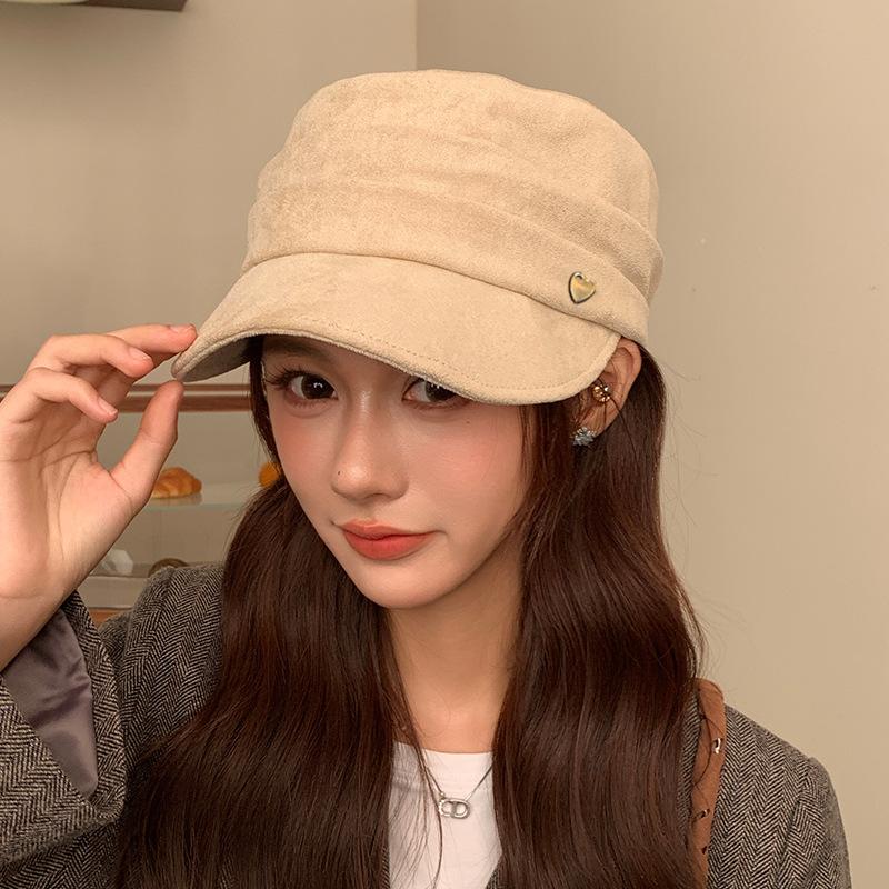 Ретро Универсальный Шерстяной Берет Подчеркивающий Лицо Утиный Язычок Восьмиугольная Шляпа Детская Теплая Ветрозащитная Шляпа Газетчика