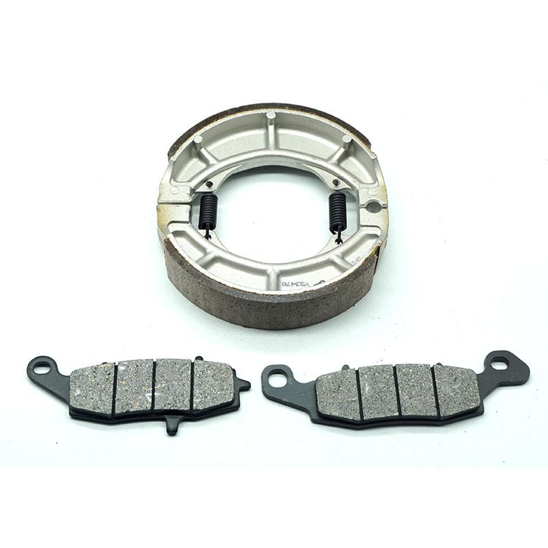 Motorcycle Front Rear Brake Pads for SUZUKI TU250G Grasstracker 2000-2016 TU250GB Bigboy TU250GBZ 2010 TU250X Volty Type II 1999