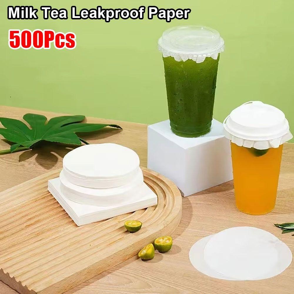 500 шт. одноразовая герметичная бумага для чая с молоком герметичная пленка упаковка для еды на вынос запечатывание