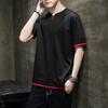 Men's Korean Style Loose Cotton Summer T-Shirt - Short Sleeve, Student Inner Wear