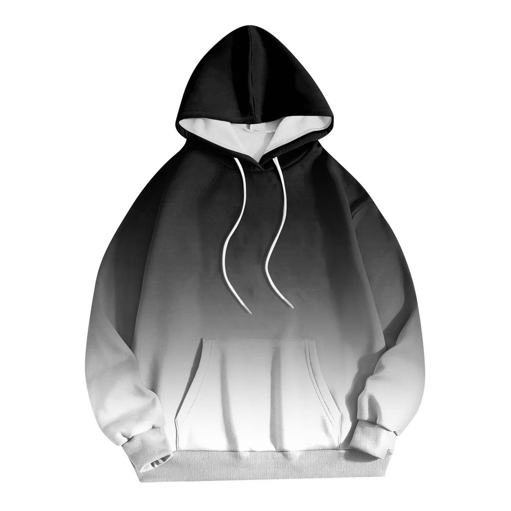 Мужское плюшевое теплое пальто с принтом, флисовый свитер, повседневное пальто, свитер с карманами, осенне-зимнее пальто