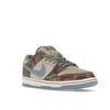 Кроссовки унисекс Crenshaw Skate Club x Nike Dunk Low SB кремовые парусиновые светло-голубые FN4193-100