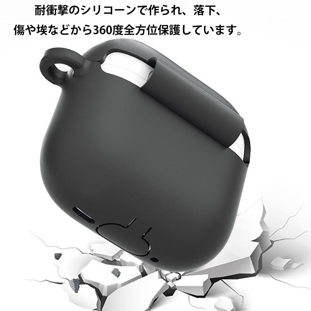 KANOYO Для AirPods 4-го поколения чехол силиконовый материал защитный чехол для наушников защитный чехол легкий противоударный защитный чехол потерян