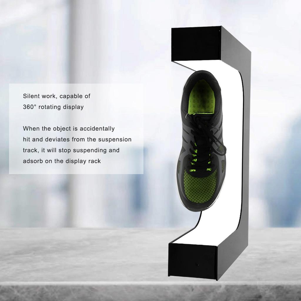 Magnetic Levitation Shoes Display Stand 360 Degrees  Rotating with Additional Tool