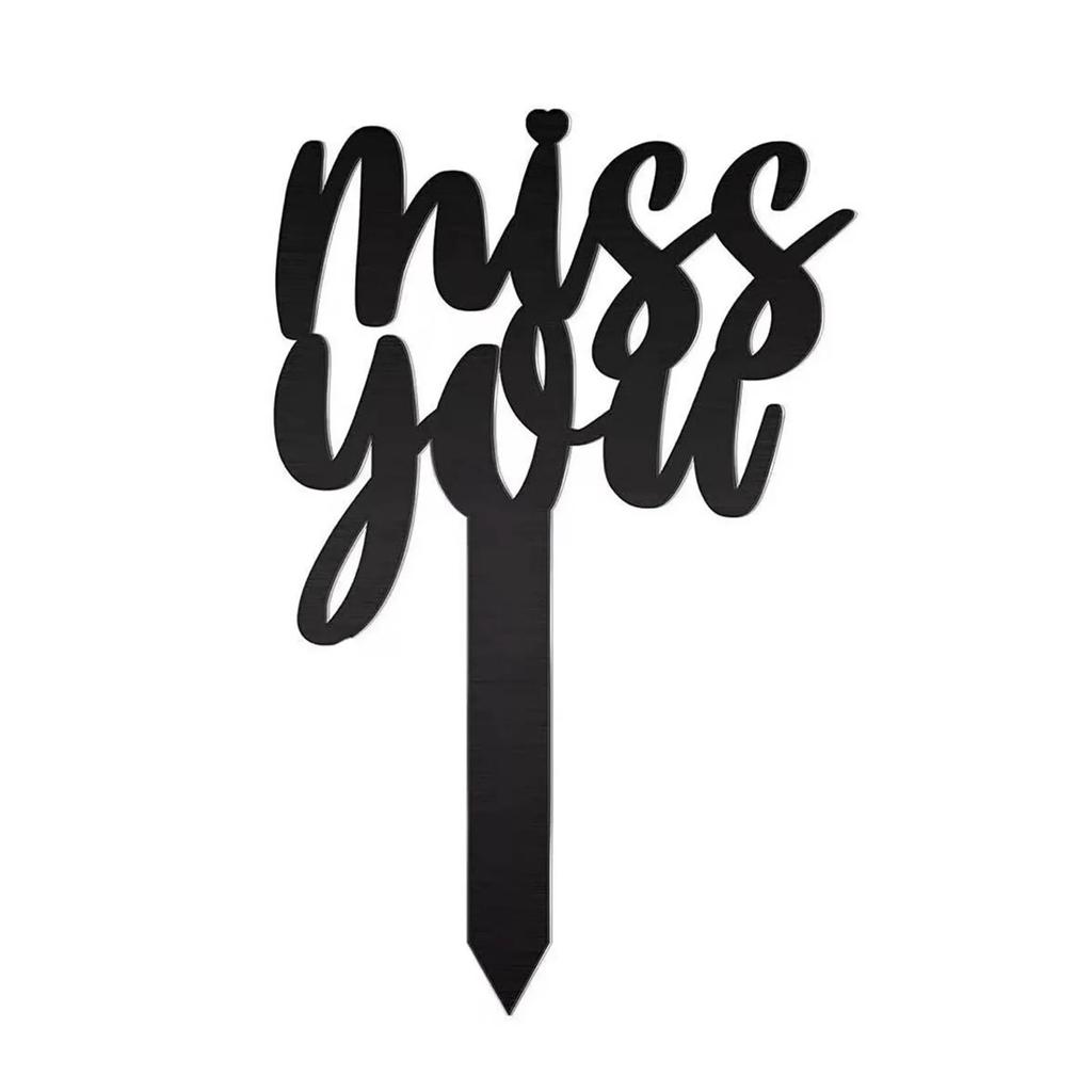 1 шт. мемориальные колья для сада на открытом воздухе, акриловые вставки для украшения двора, акриловые могильные колья, мемориальная доска для сада, 2023