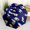Snoopy Print Automatic Open Close Umbrella, Portable Foldable Umbrella, for Outdoor Commute Camping Trip, Ideal Birthday Gift