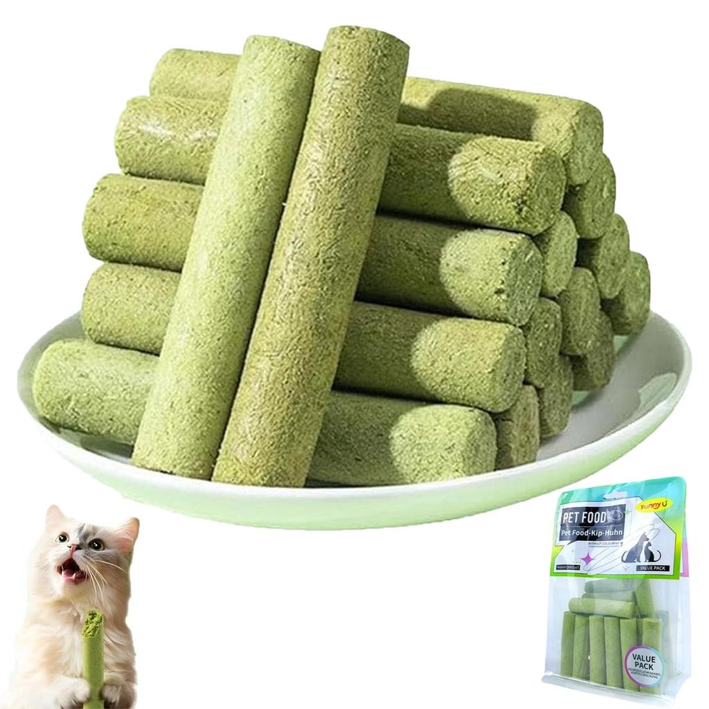 Палочка из сушеной травы, Шарик для удаления шерсти, Нежные лакомства для груминга, Палочка для стачивания травы, Удаление шерсти