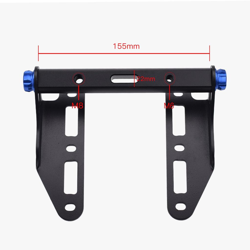 Смещение кронштейна ветрового стекла мотоцикла LEDISHUN для Suzuki 250SX V-Strom ('23) <8BK-EL11L> (Черный титан)