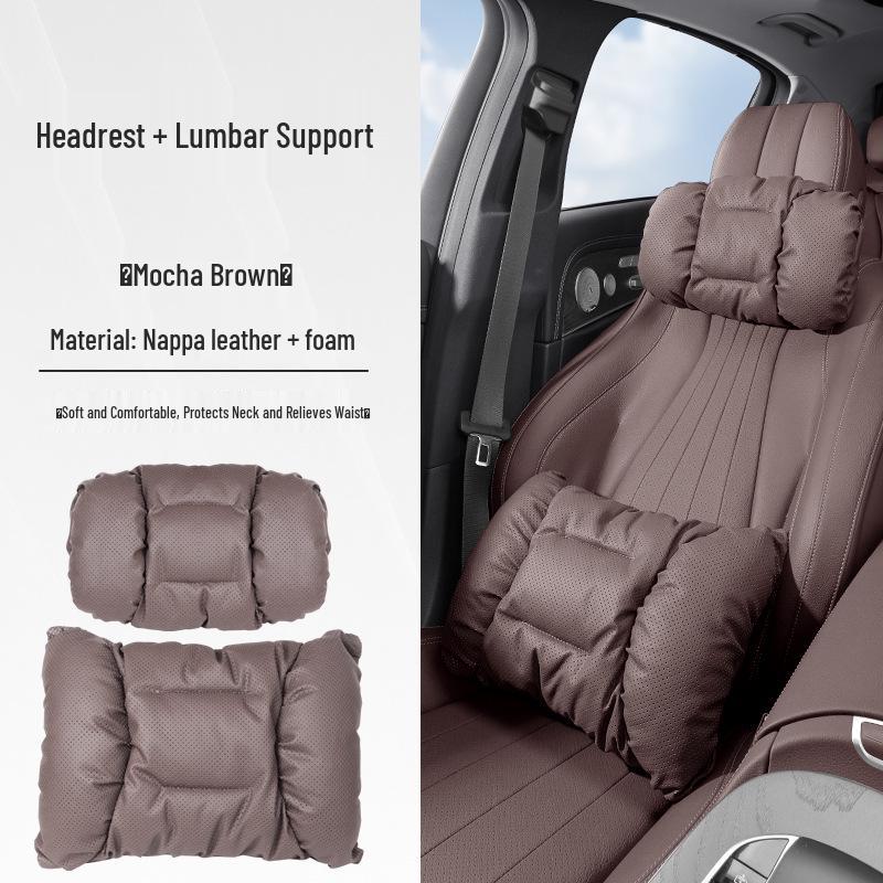 Compatible Car Neck Pillow & Lumbar Support for Trumpchi Models: Yingbao GS3/GS4/GS8, M8/M6.