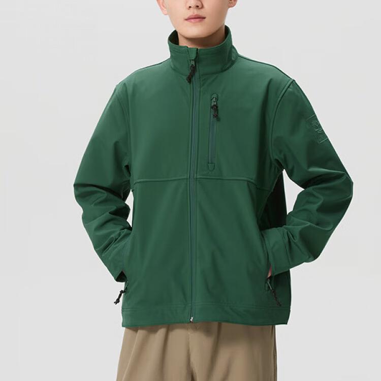 Timberland Мужская ветрозащитная спортивная походная куртка Soft Shell с флисовой подкладкой A6AU4-A6X